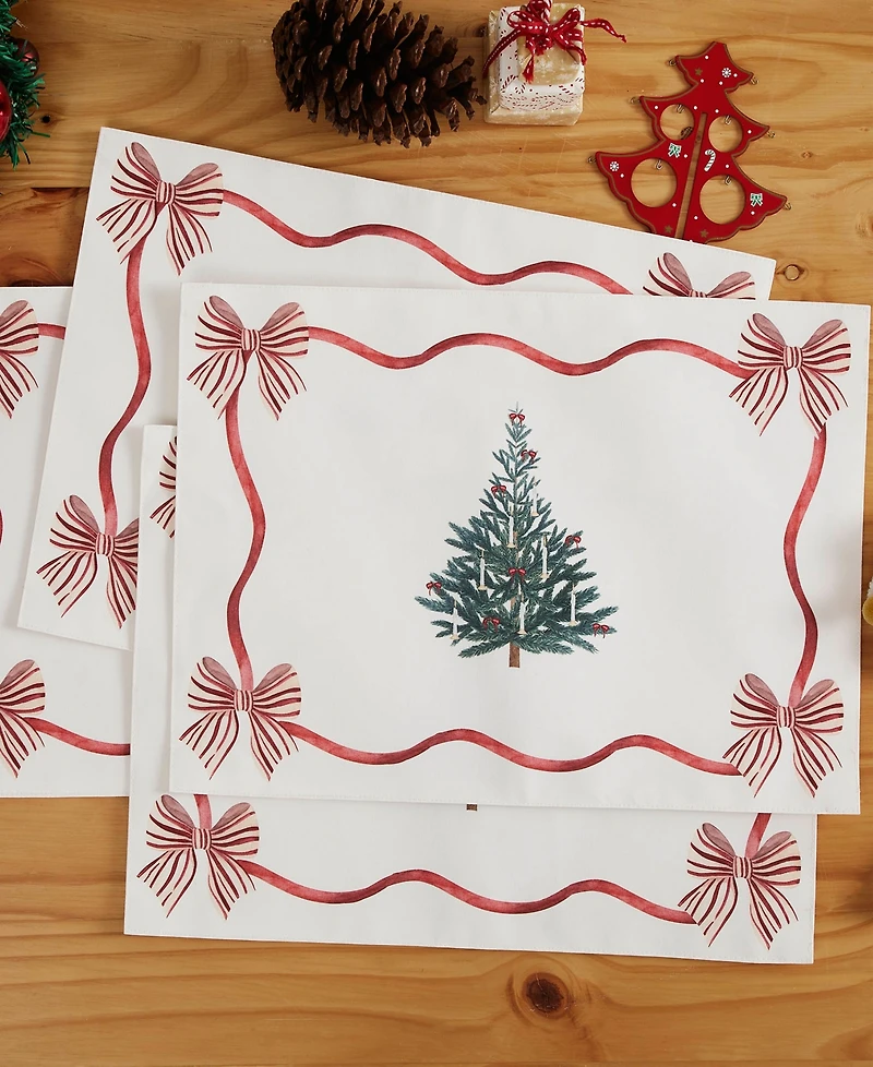 Avanti Heirloom Noel Placemats, Set of 4