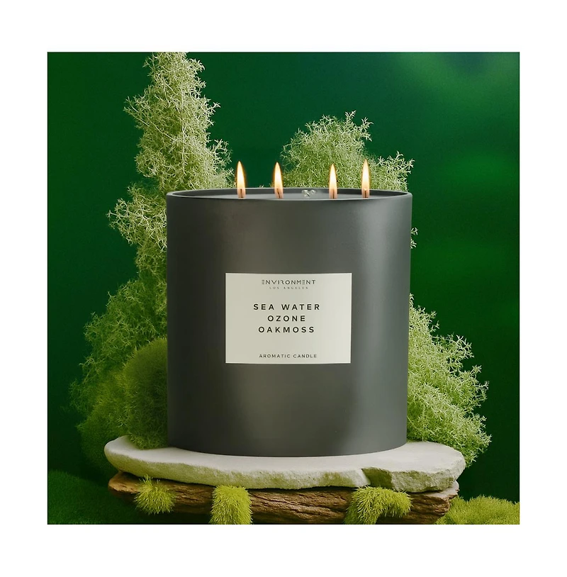 Environment 55oz Candle Inspired by Davidoff Cool Water - Sea Water | Ozone | Oakmoss
