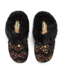 Dearfoams Women's Daphne Knit Clog Slippers