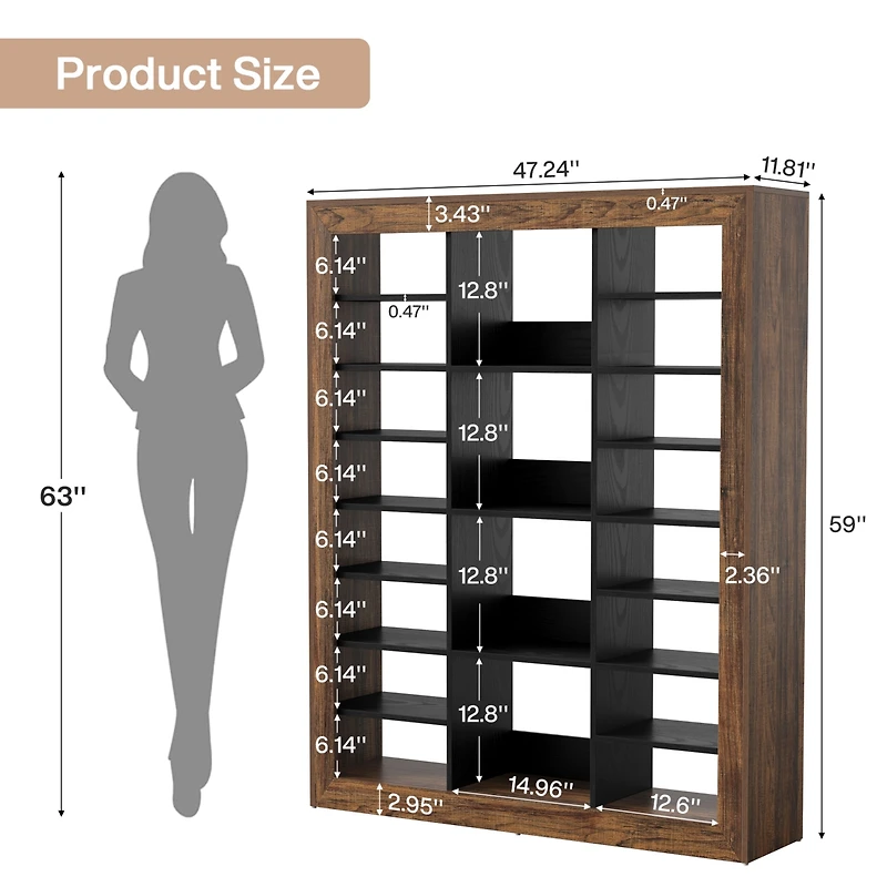 Tribesigns Shoe Cabinet,Modern Shoes Rack Organizer