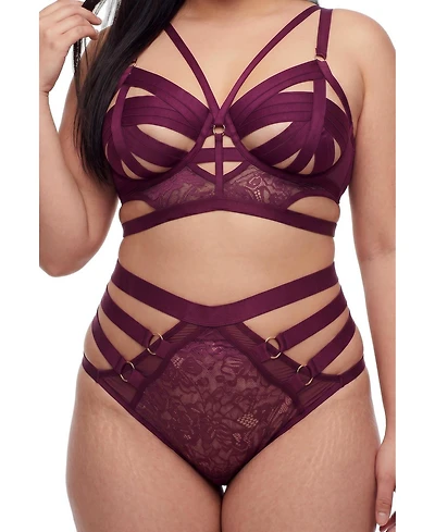 Torrid Plus Strappy High-Waist Cheeky Vixen Panty