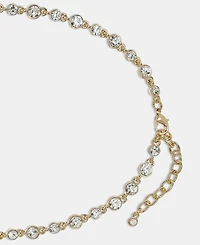 On 34th Crystal Stone Pendant Tennis Necklace, Macy's Exclusive