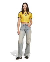 adidas Women's Yellow Club America 2026/27 Home Cropped Replica Jersey