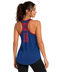 G-iii 4Her by Carl Banks Women's Royal New York Giants Tater Ii Racerback Tank Top