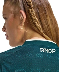 adidas Women's Green Real Madrid 2026/27 Away Cropped Replica Jersey