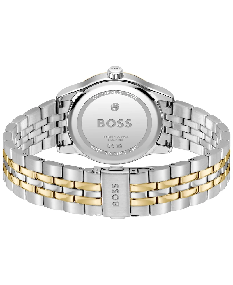 Hugo Boss Men's Langford Quartz Two-Tone Stainless Steel Watch 39mm