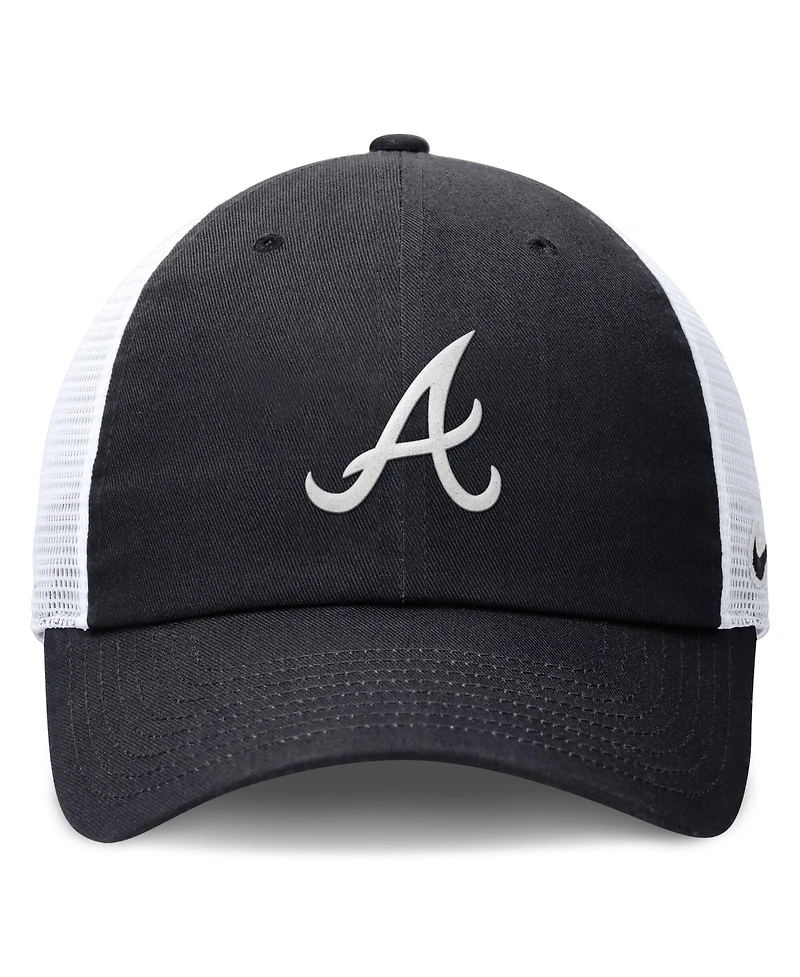 Nike Women's Navy/White Atlanta Braves Club Trucker Adjustable Hat