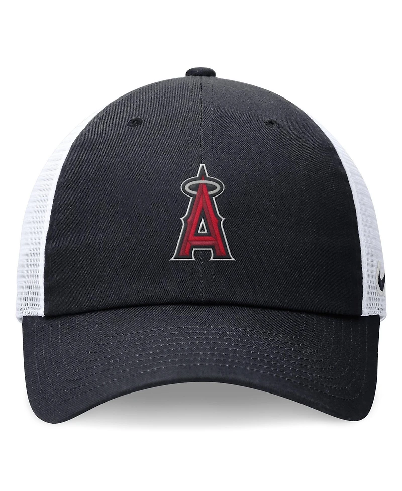 Nike Men's Navy Los Angeles Angels Club Trucker Adjustable Hat