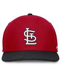 Nike Men's Red/Navy St. Louis Cardinals Pro Dri-fit Snapback Hat