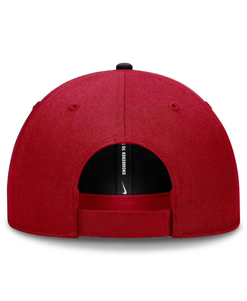 Nike Men's Red/Navy St. Louis Cardinals Dri-fit Club Adjustable Hat