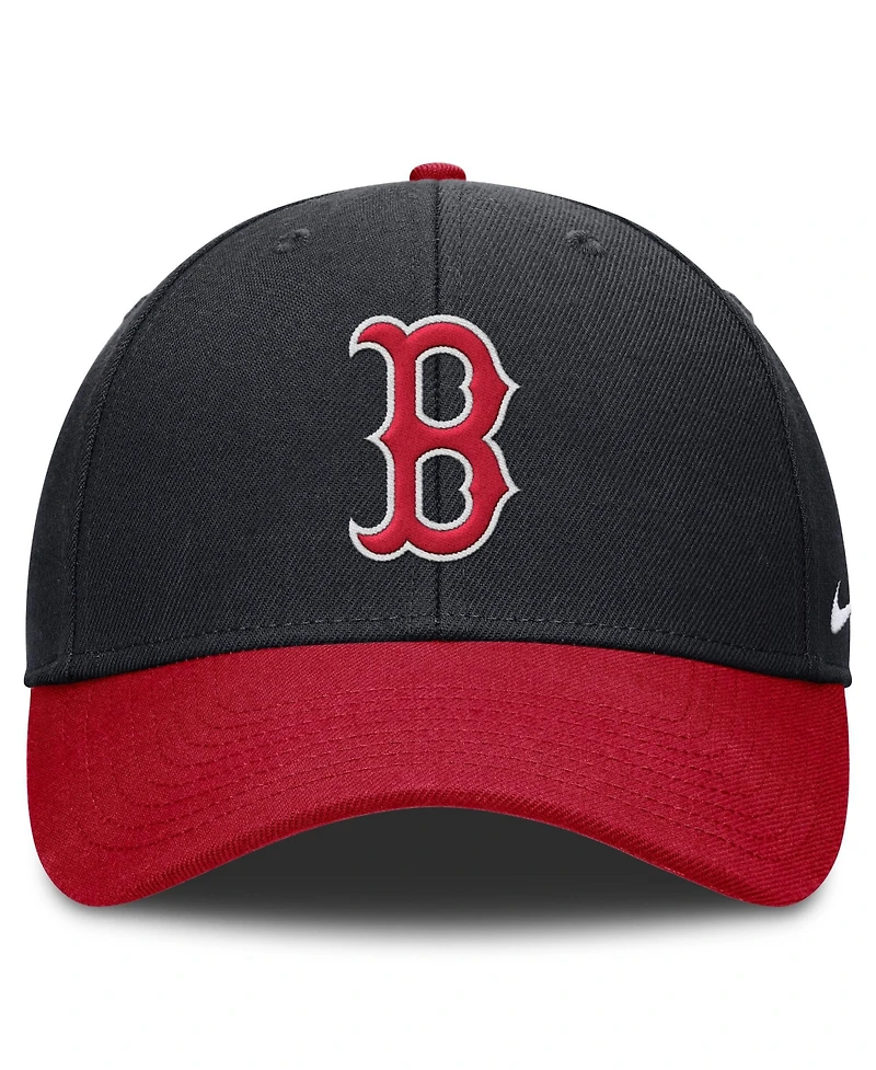 Nike Men's Navy/Red Boston Red Sox Dri-fit Club Adjustable Hat