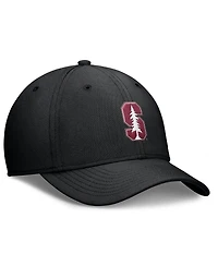 Nike Men's Black Stanford Cardinal Rise SwooshFlex Dri-fit Hat