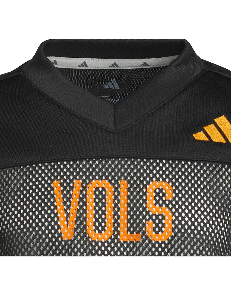 Big Boys and Girls adidas Black Tennessee Volunteers Tailgate Jersey