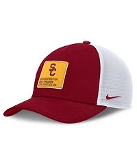 Nike Men's Cardinal/White Usc Trojans 2025 On-Field Rise Engineered Trucker Adjustable Hat