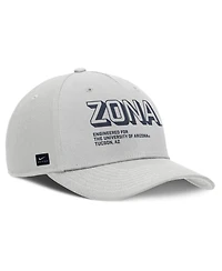 Nike Men's Gray Arizona Wildcats 2025 Sideline Dust Pinched Rise Adjustable Hat