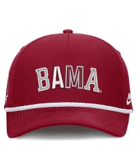 Men's and Women's Nike Crimson Alabama Crimson Tide 2026 Basketball Refresh 5-Panel Rope Rise Hat