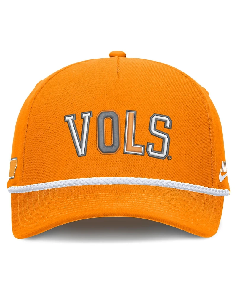 Nike Men's and Women's Tennessee Orange Tennessee Volunteers 2026 Basketball Refresh 5-Panel Rope Rise Hat