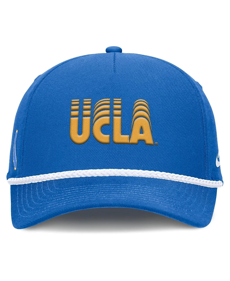 Men's and Women's Nike Blue Ucla Bruins 2026 Basketball Refresh 5-Panel Rope Rise Hat
