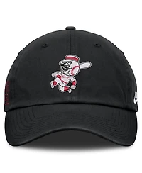 Men's Nike Black Cincinnati Reds Cooperstown Club Adjustable Hat