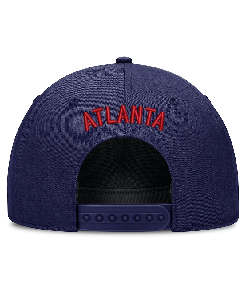 Men's Nike Royal Atlanta Braves Cooperstown Rise Adjustable Hat