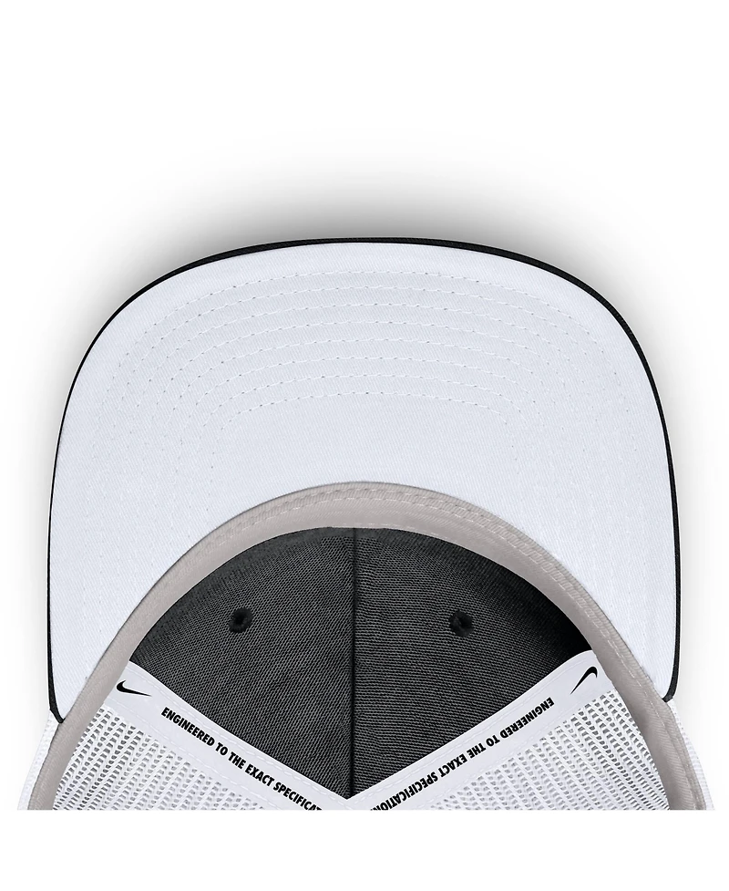 Men's Nike Black Chicago White Sox Primetime Club Adjustable Trucker Hat