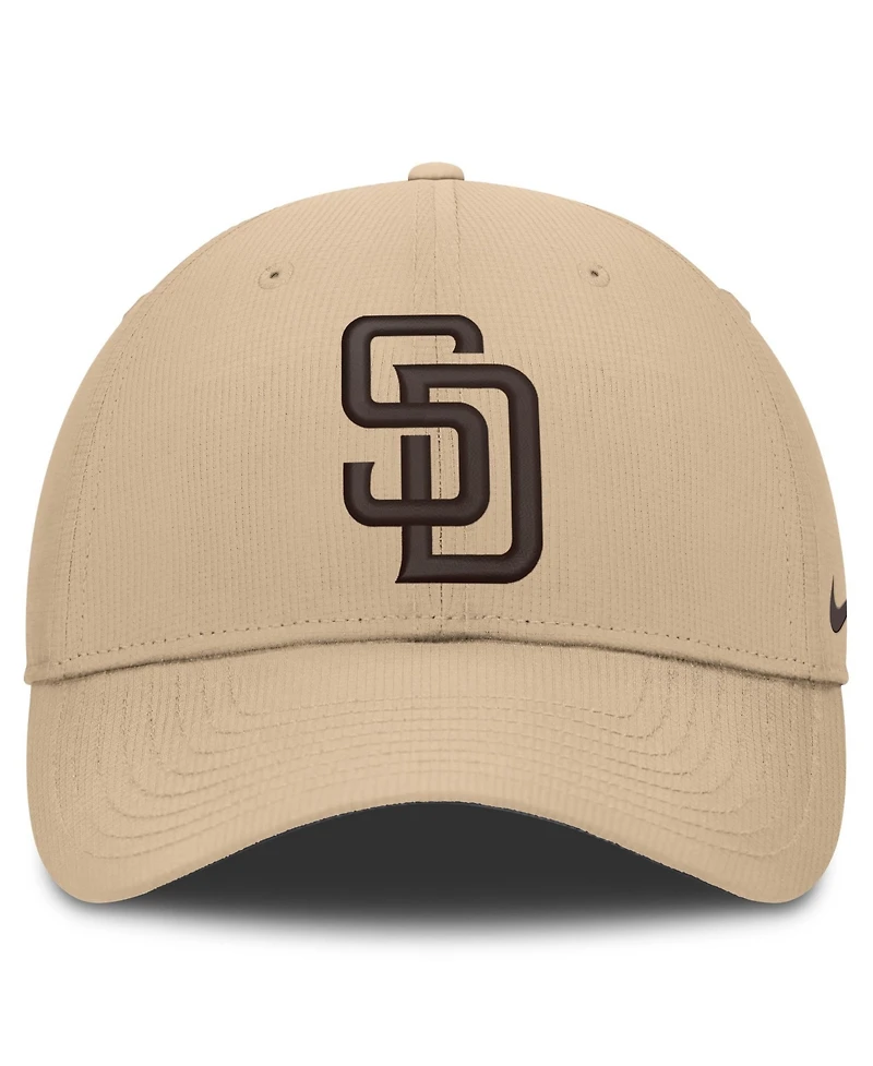 Nike Men's Khaki San Diego Padres Desert Ripstop Club Adjustable Hat