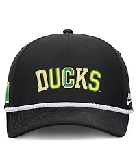 Men's and Women's Nike Oregon Ducks 2026 Basketball Refresh 5-Panel Rope Rise Hat