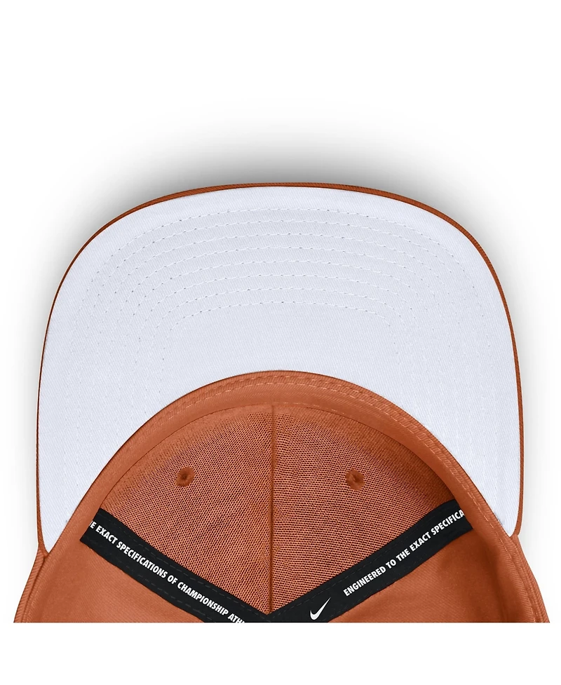 Men's and Women's Nike Texas Orange Texas Longhorns Primetime Chant Club Adjustable Hat