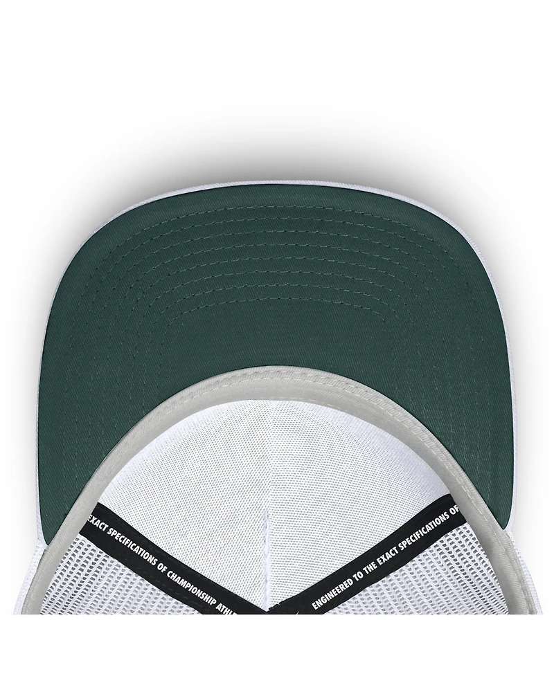 Men's and Women's Nike White Michigan State Spartans Country Club Golfin' Rise Trucker Adjustable Hat