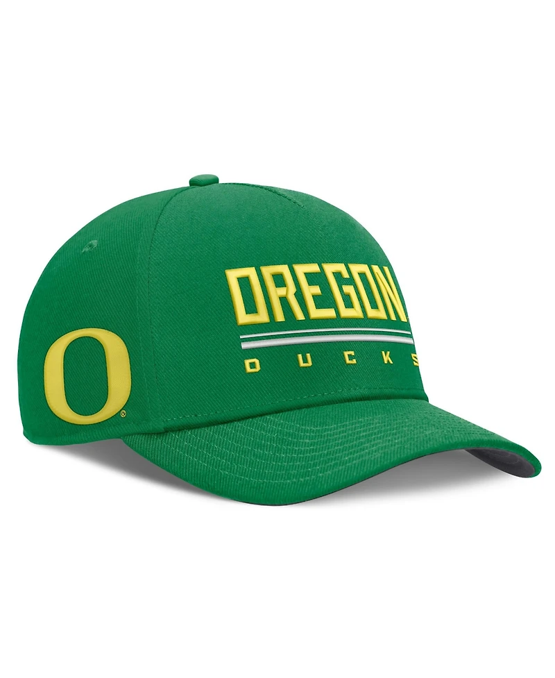 Nike Men's Green Oregon Ducks 2026 Sideline Dri-fit Rise Adjustable Hat