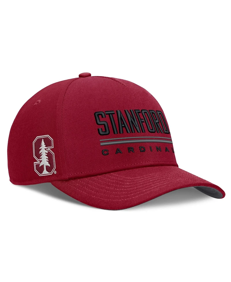 Nike Men's Cardinal Stanford Cardinal 2026 Sideline Dri-fit Rise Adjustable Hat