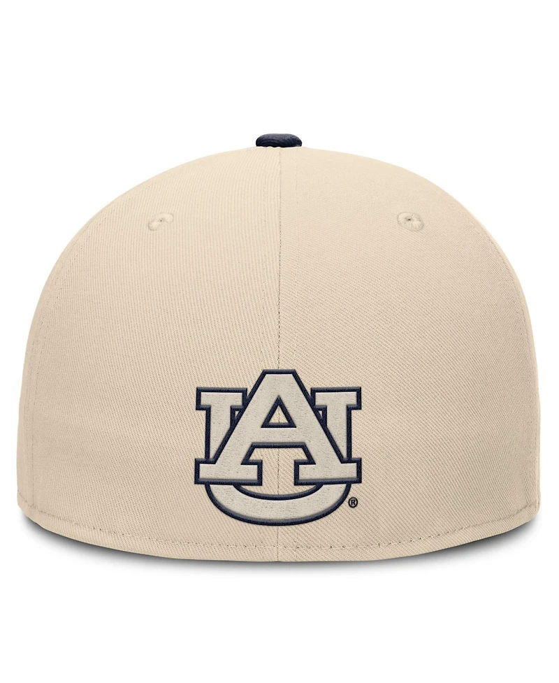 Nike Men's Natural Auburn Tigers 2026 Primetime True Fitted Hat