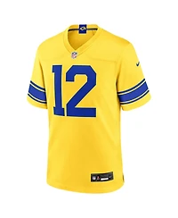 Men's Nike Puka Nacua Los Angeles Rams Classic Sol Game Jersey