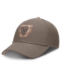 Nike Men's Brown Milwaukee Brewers Statement Rise Adjustable Hat