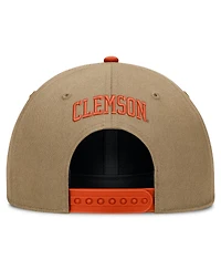 Men's and Women's Nike Beige/Orange Clemson Tigers Primetime Rise Dri-fit Adjustable Hat