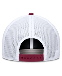 Nike Men's and Women's Garnet/White Florida State Seminoles Primetime Arched Trucker Adjustable Hat