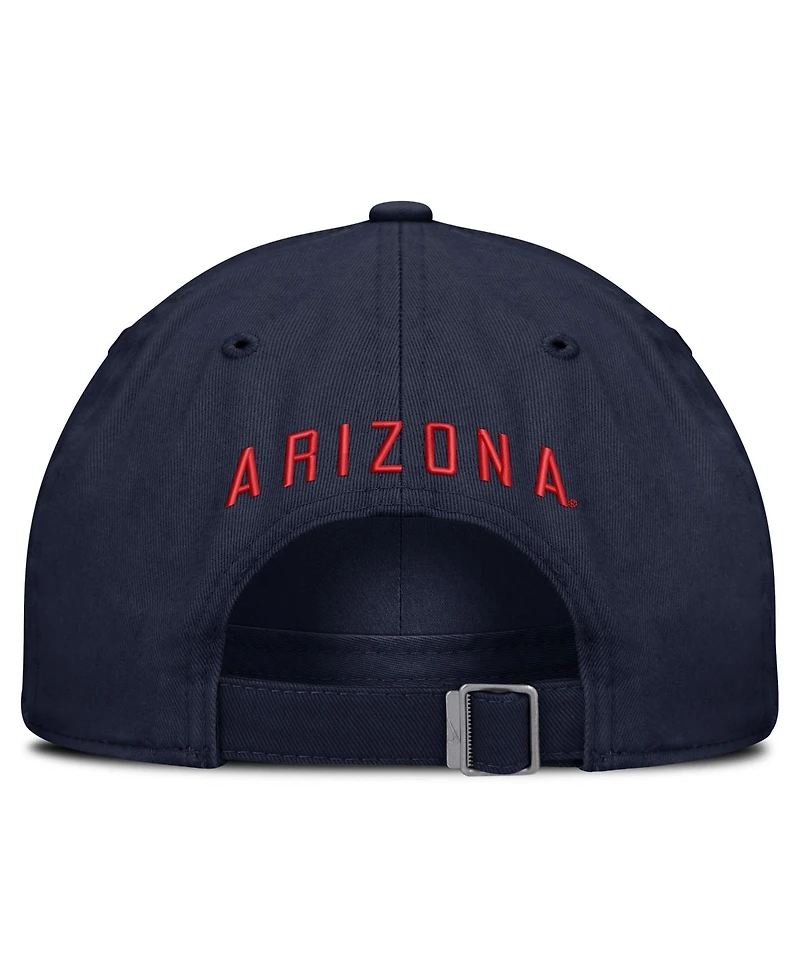 Nike Men's and Women's Navy Arizona Wildcats Legacy Letter Club Adjustable Hat