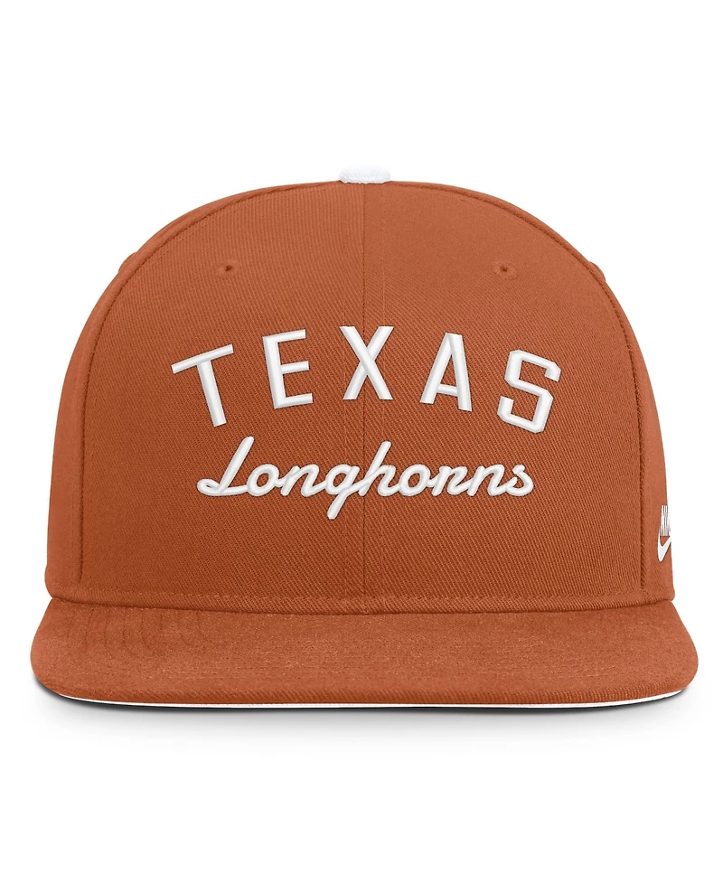 Nike Men's Texas Orange Texas Longhorns Legacy Snapback Hat