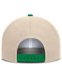 Nike Men's and Women's Natural/Green Oregon Ducks Campus Prep Snapback Hat