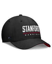 Nike Men's Black Stanford Cardinal Game Day Rise Swooshflex Hat