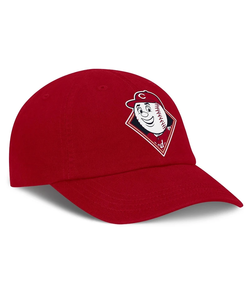 Baby Boys and Girls Nike Red Cincinnati Reds Mascot Club Flex Hat