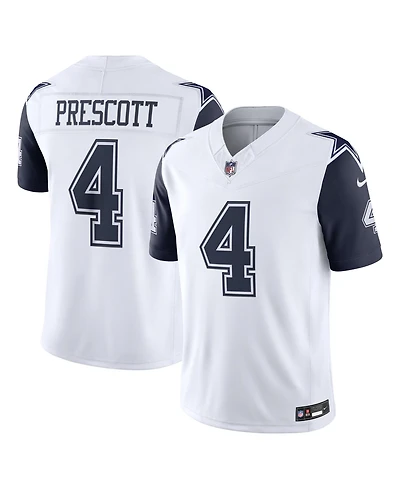 Nike Men's Dak Prescott White Dallas Cowboys Alternate Vapor F.u.s.e. Stitched Limited Jersey