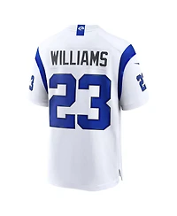 Nike Men's Kyren Williams Los Angeles Rams Fearsome White Game Jersey
