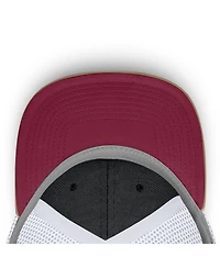 Nike Men's and Women's Beige/Garnet Florida State Seminoles Primetime Arched Trucker Adjustable Hat