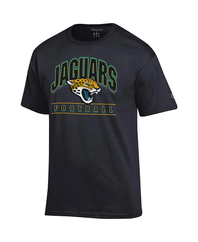 Champion Men's Black Jacksonville Jaguars Football T-Shirt