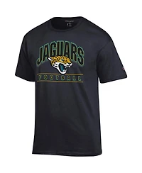 Champion Men's Black Jacksonville Jaguars Football T-Shirt