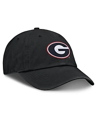 Nike Men's Black Georgia Bulldogs Club Dri-fit Adjustable Hat