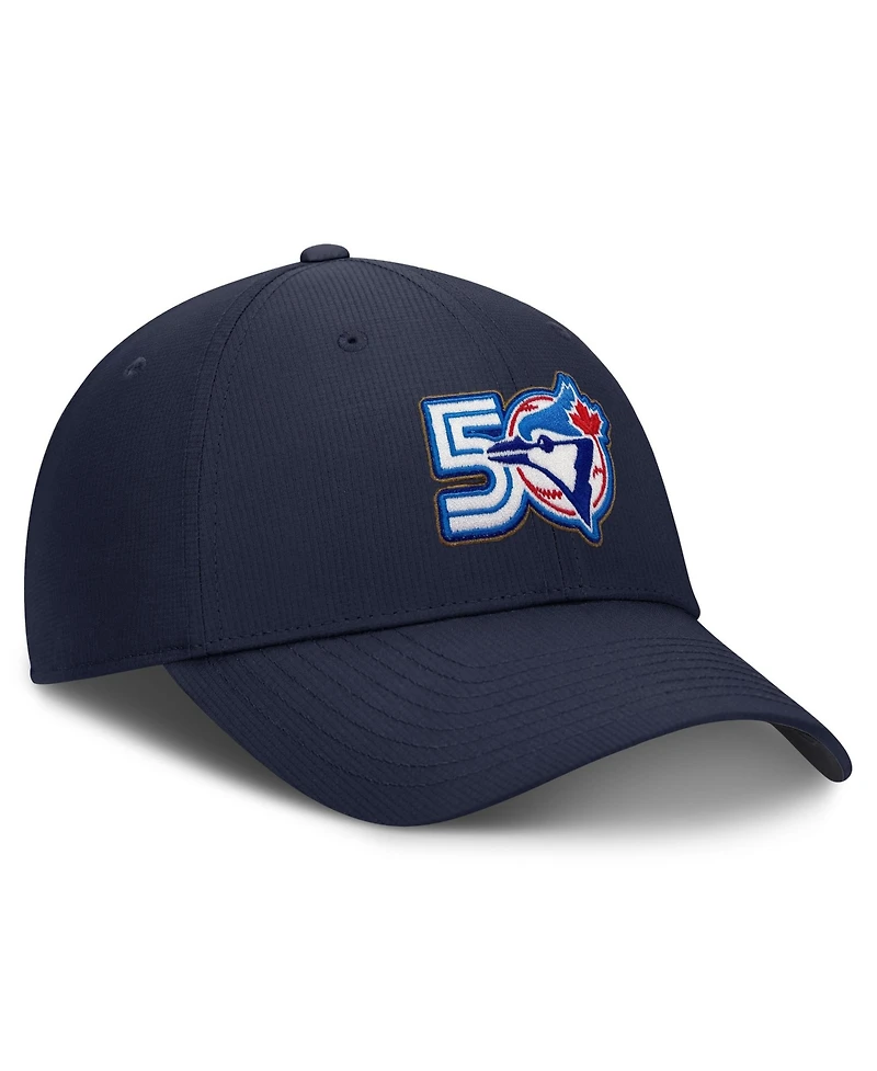 Men's Nike Navy Toronto Blue Jays 50th Season Dri-fit Adjustable Hat