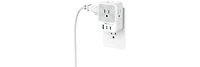 Tessan Wall Outlet Extender with 2 Usb C, 1875W for Home, Office and Travel