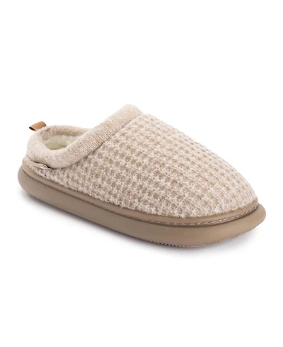 Muk Luks Women's Zuri Clog Waffle Knit Slippers
